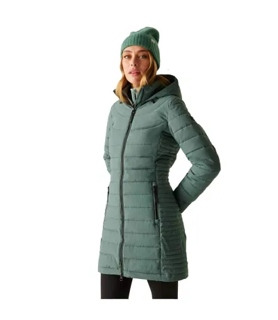 Womens/ladies Andria Padded Jacket Spruce Green Regatta