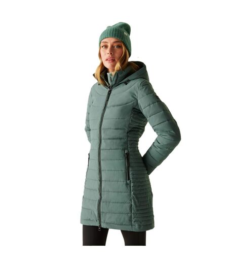 Womens/ladies Andria Padded Jacket Spruce Green Regatta