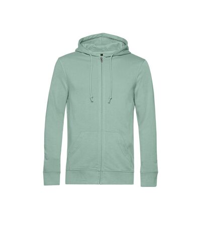 Veste à capuche organic homme vert de gris B&C B&C