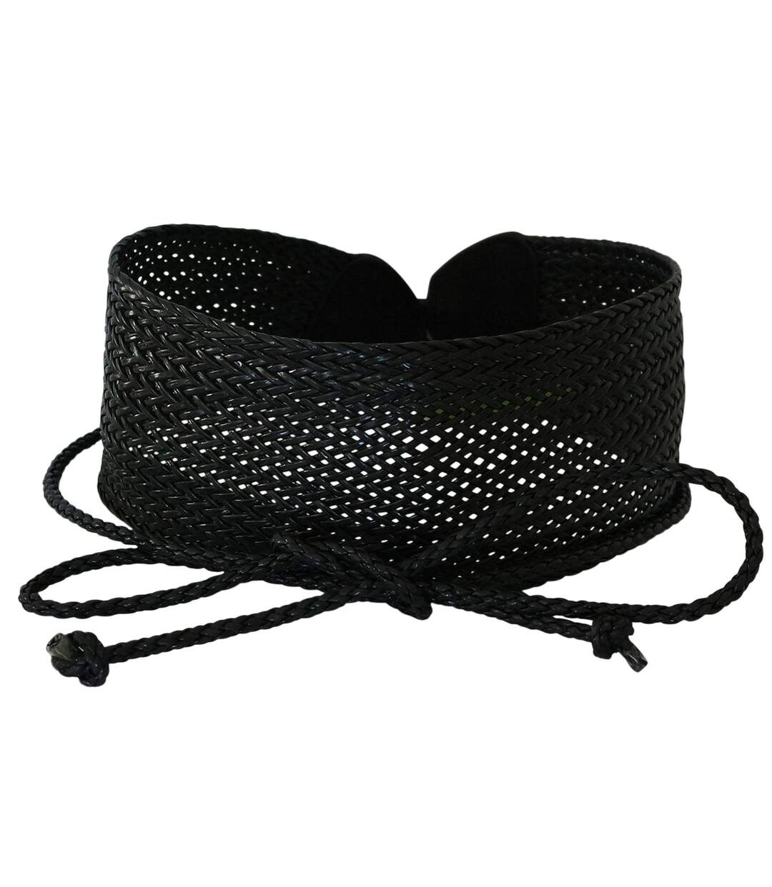 Ceinture large tressée BORAS – style bohème-2
