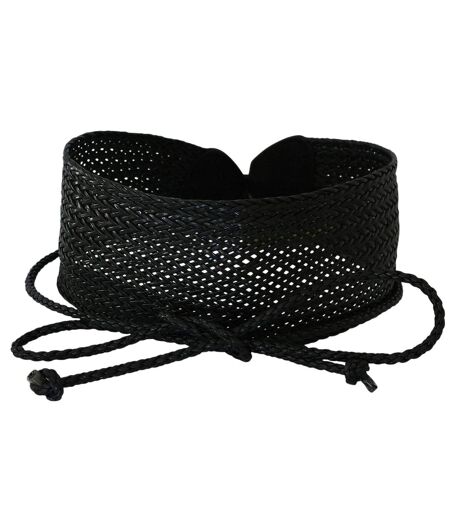 Ceinture large tressée BORAS – style bohème