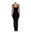 Robe Débardeur Femme Noir Naked Wardrobe-3