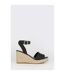 Sandales À Talons Compensés Rebekah Femme Noir Dorothy Perkins-2