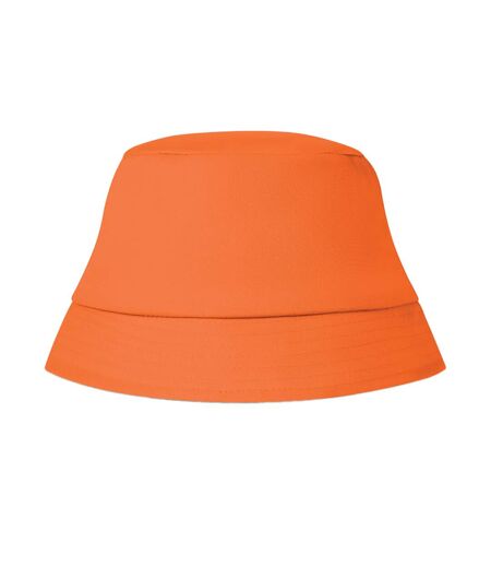 Bilgola Cotton Sun Hat Orange MidOcean