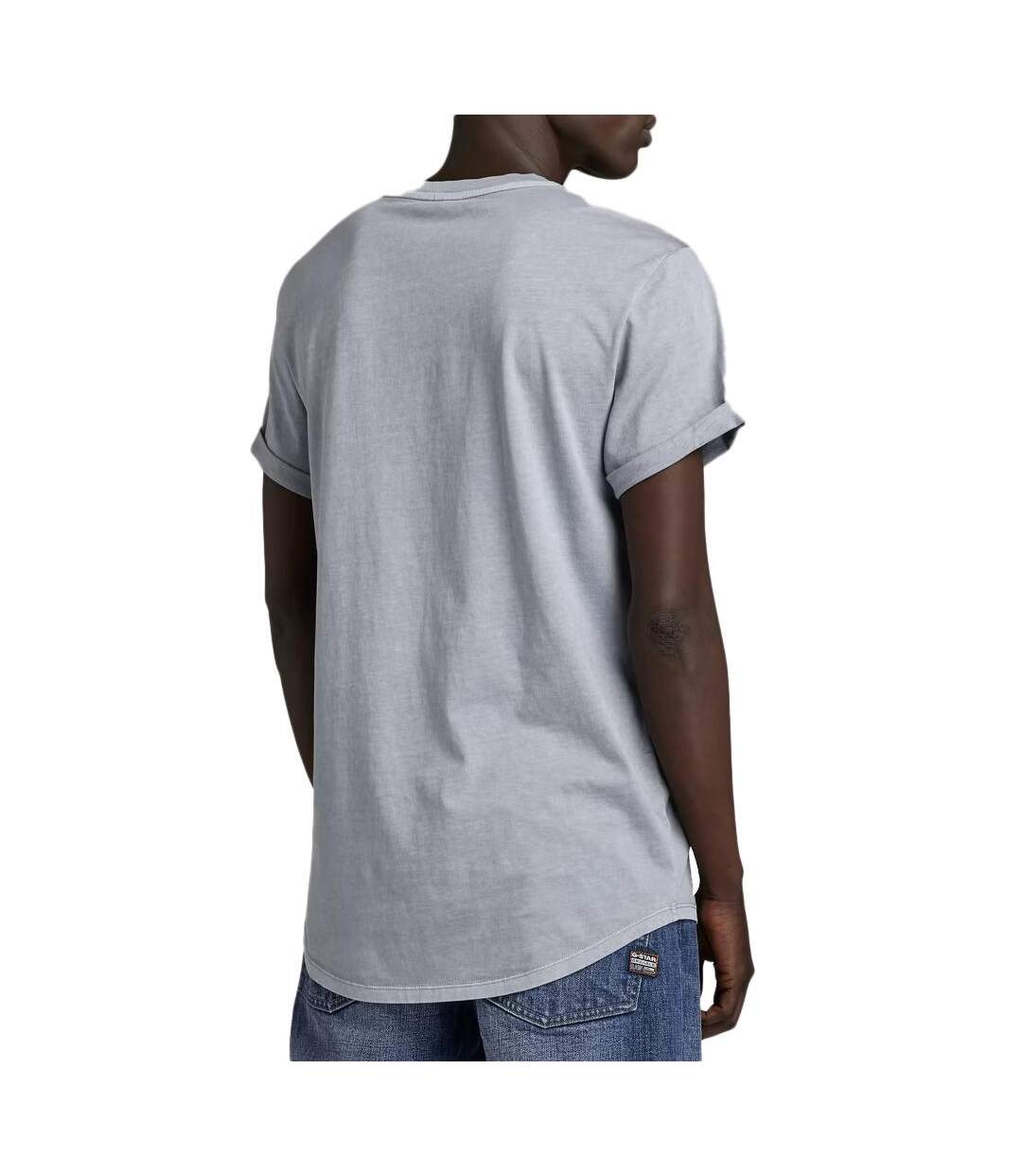 T-shirt Gris Homme G-Star Raw D16396-B353 - S-2