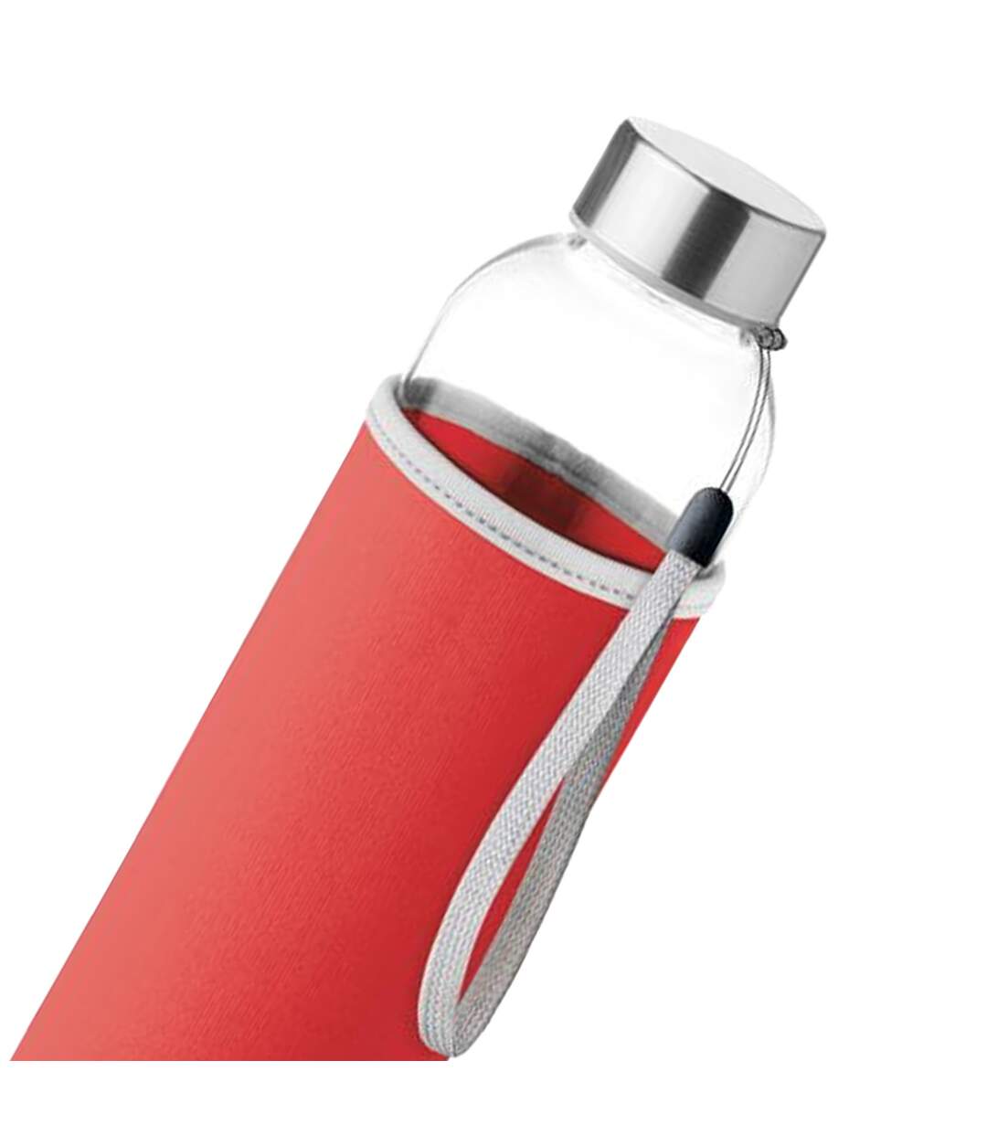 Utah glass 500ml water bottle one size red MidOcean-2