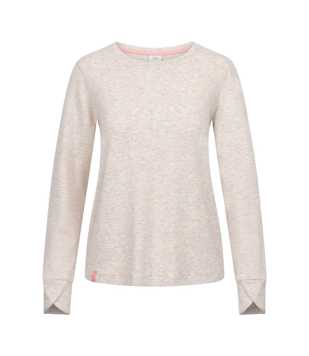 Womens/ladies Rina Marl Long-sleeved Top Ghost Marl Trespass-1