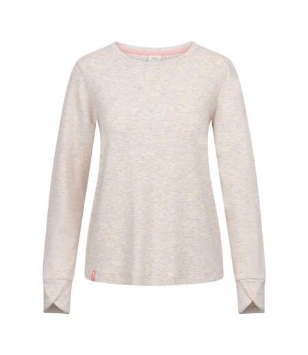 Womens/ladies Rina Marl Long-sleeved Top Ghost Marl Trespass