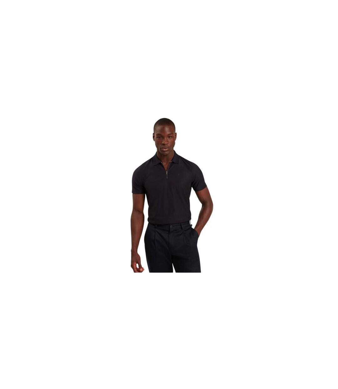 Polo Motif/style Texturé Homme Bleu Marine Ted Baker-1