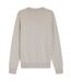 Mens Kanovano Crew Neck Jumper Grey Boss-2
