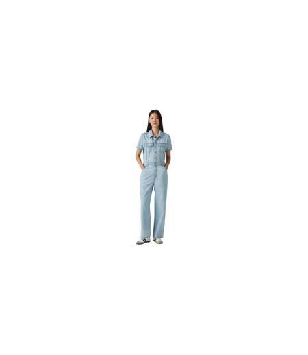 Combinaison Manches Courtes Femme Bleu Levis