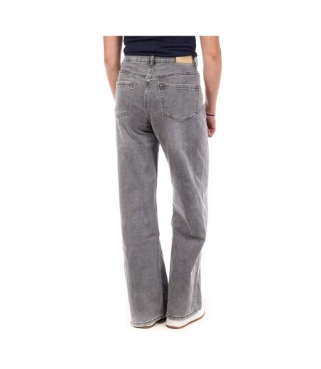 Jean droit gris femme monday premium 666