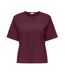 T-Shirt prune femme jdy debbie - l-1