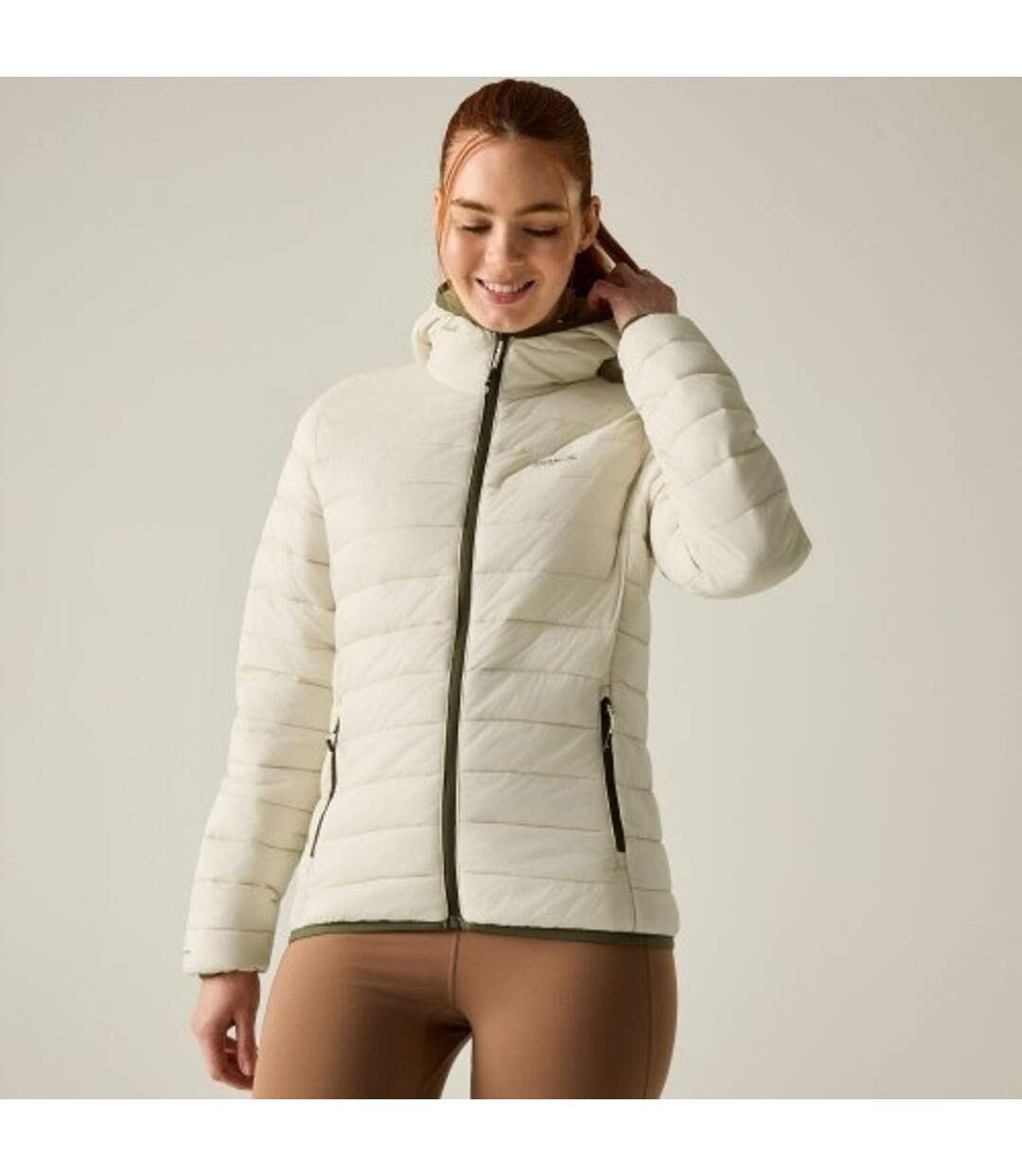 Doudoune Matelassée Marizion Femme Beige Clair Regatta-1