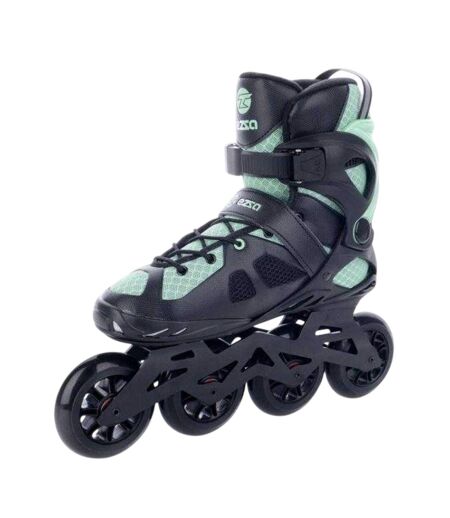 Patins À Roulettes Femme 38 Fr Noir Vert Tempish