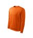 Sweat Essential Homme Orange Malfini-3