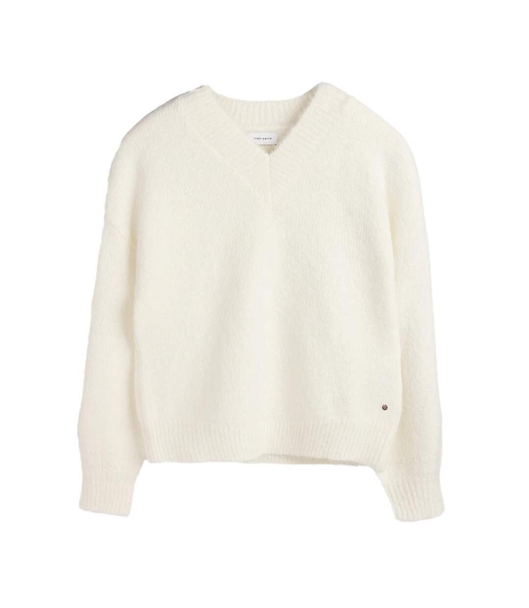 Pull blanc femme teddy smith keith-1