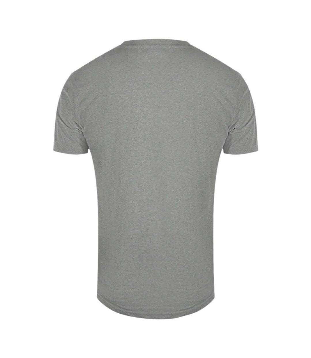 T-shirt Motif Imprimé Tigre Homme Gris Chiné Cavalli Class-2