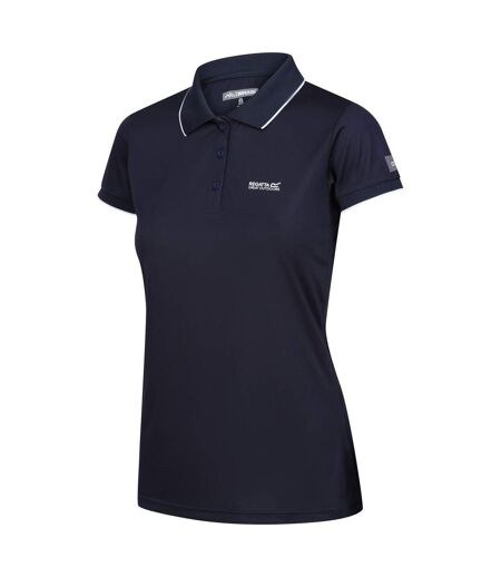 Polo manches courtes remex femme bleu marine uni Regatta