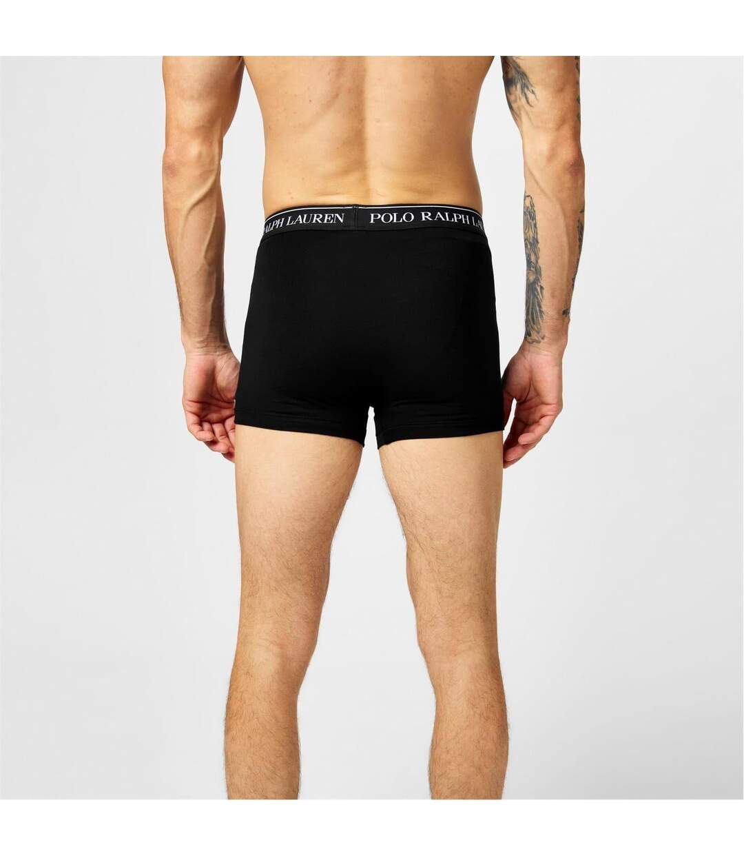 Pack Of 3  Mens Boxer Shorts  Black Ralph Lauren-3