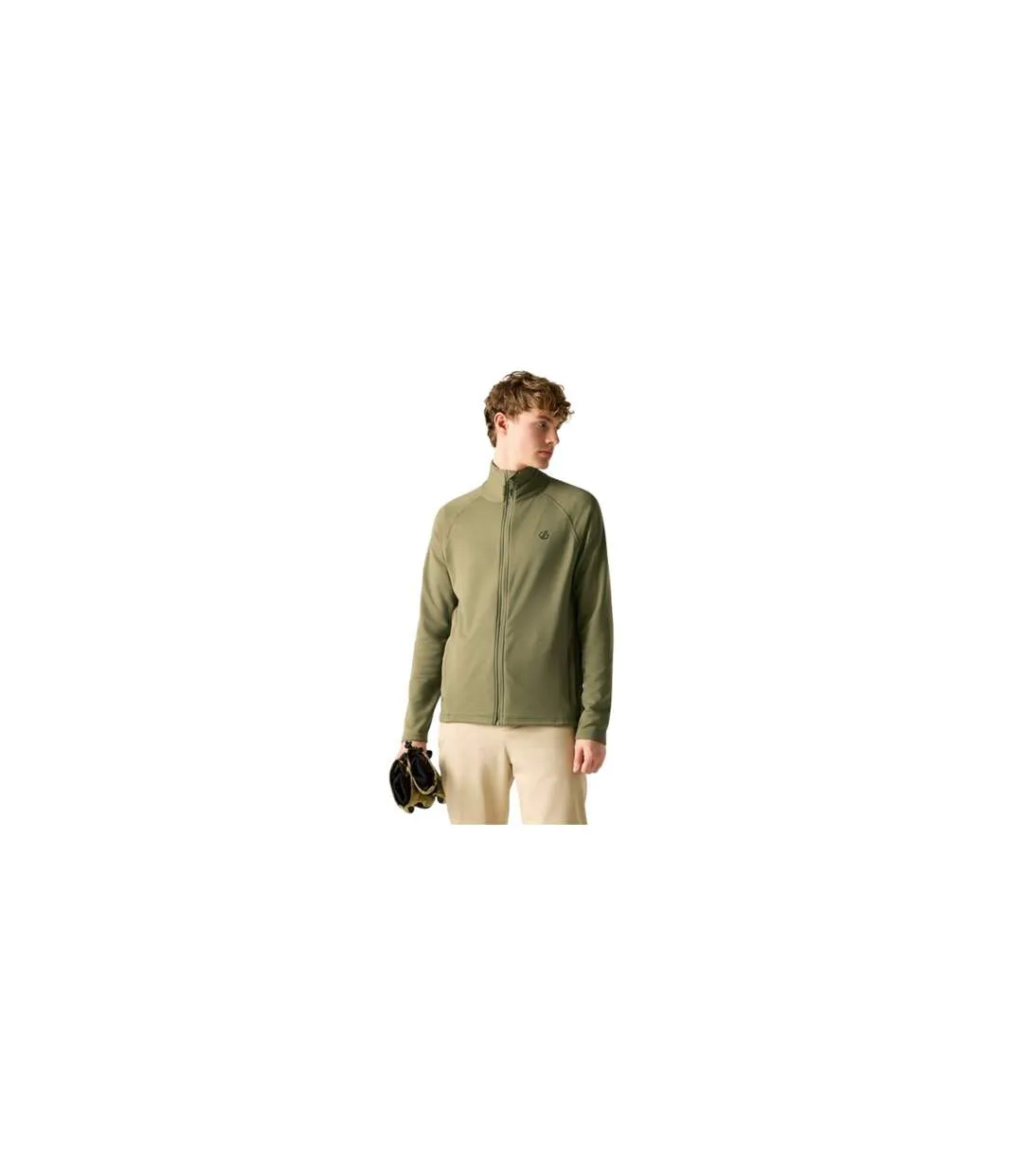 Veste De Sport Extensible À Col Montant Fuse Up Homme Kaki Dare 2B-1
