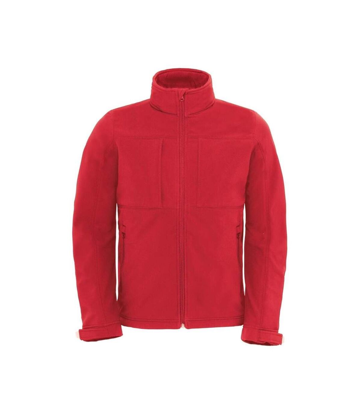 Veste softshell à capuche - hautes performances - JM950 - rouge - Homme