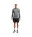 Mens Landy Space Dye Quarter Zip Midlayer Black Marl ALTRYN-4