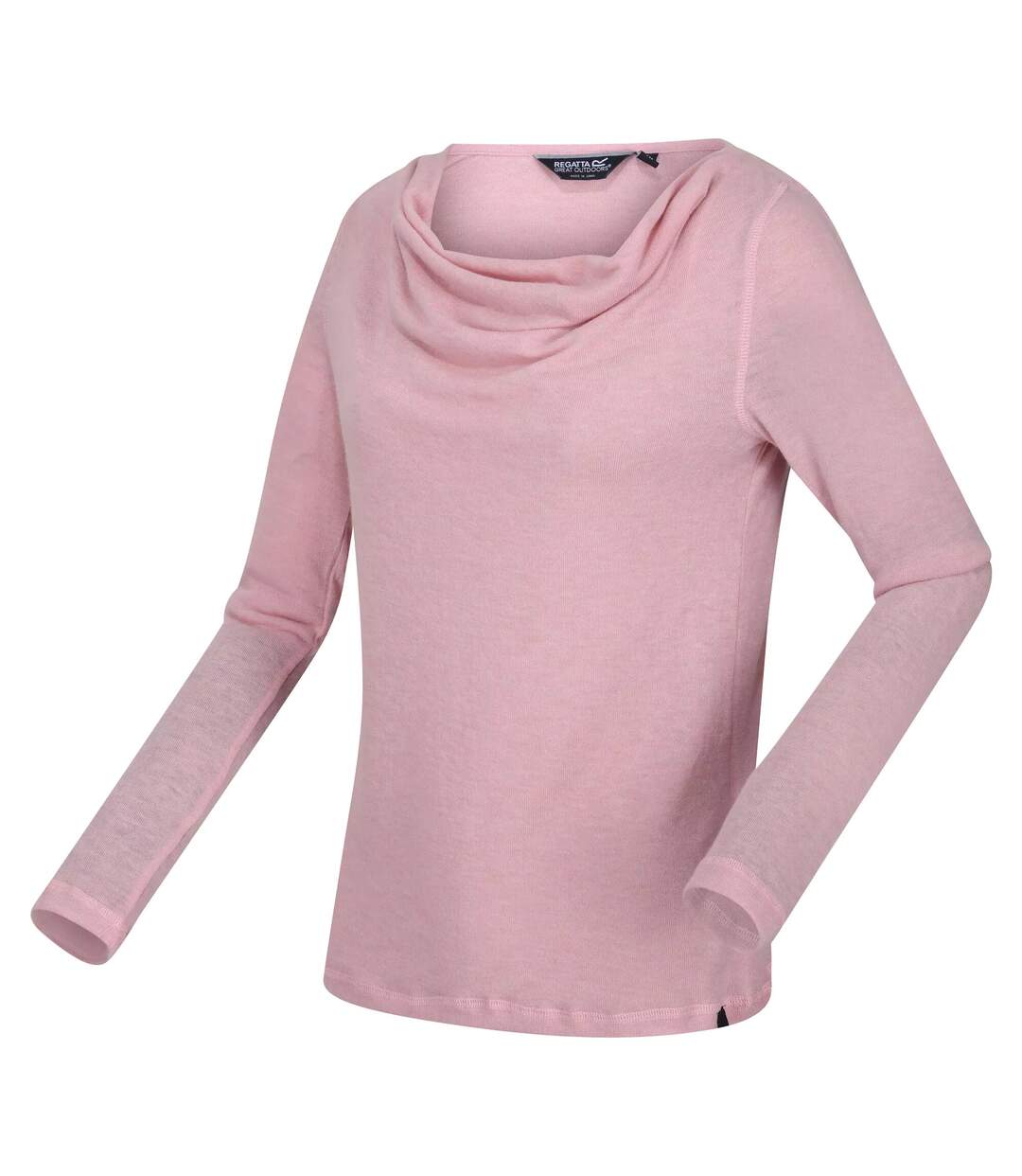 Womens/ladies frayda long sleeved t-shirt powder pink Regatta