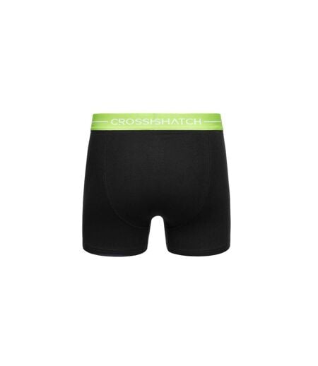 Boxers Astral Homme Noir Crosshatch