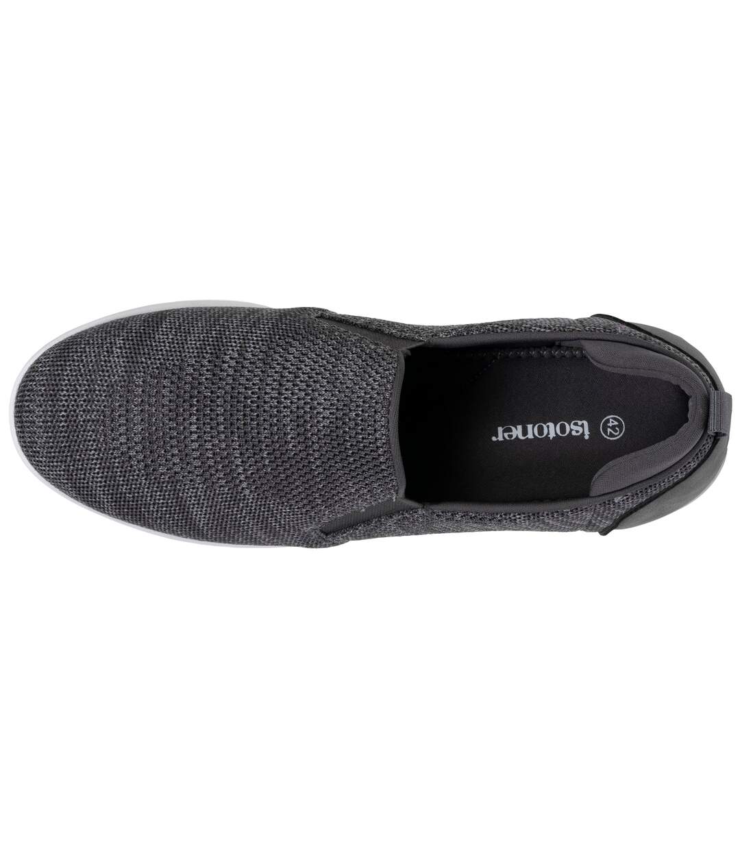 Isotoner Baskets homme slip on à enfiler, très confortables-3