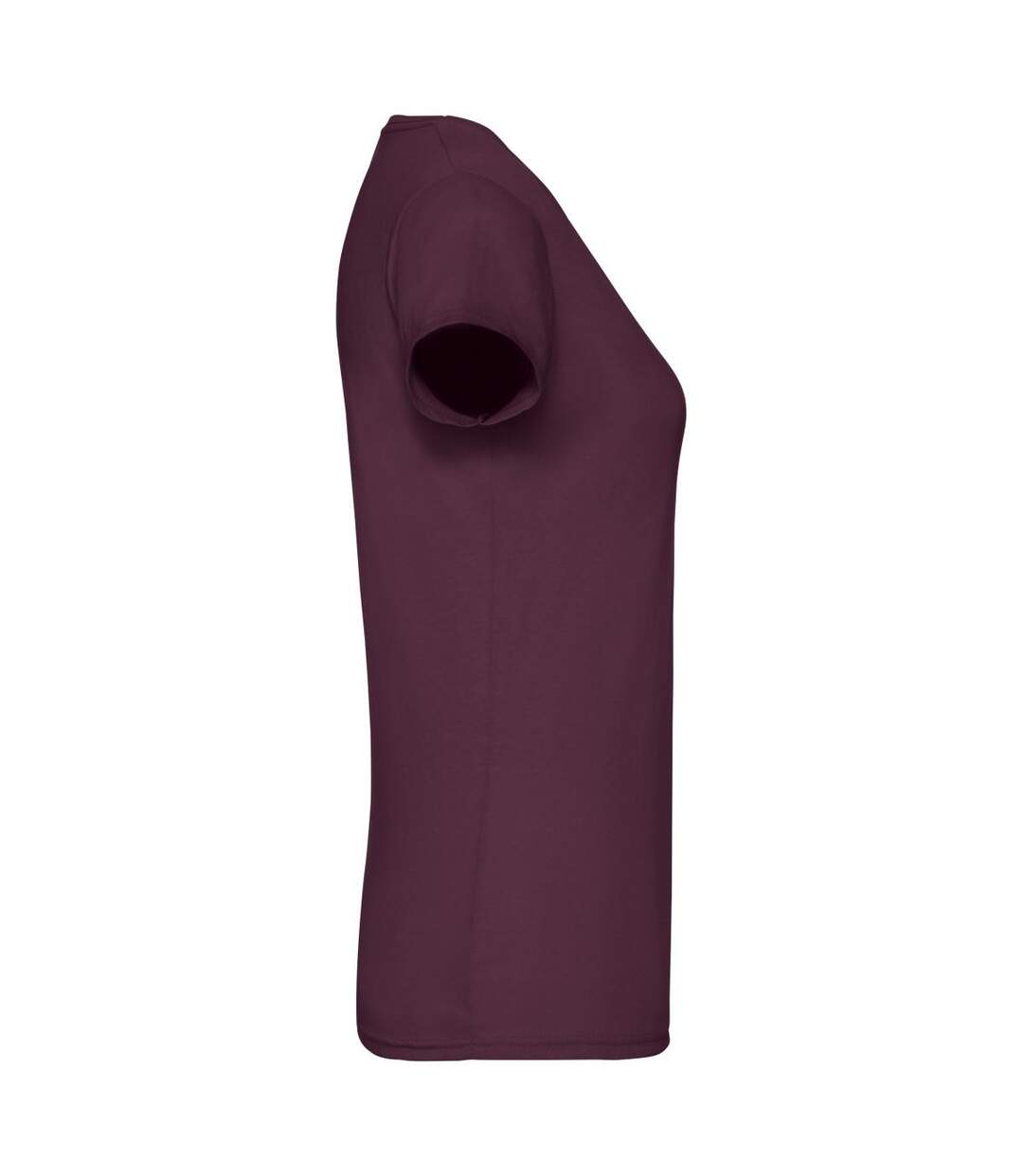 T-shirt Femme Bordeaux Fruit Of The Loom-3