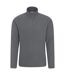 Mens camber ii half zip fleece top grey Mountain Warehouse