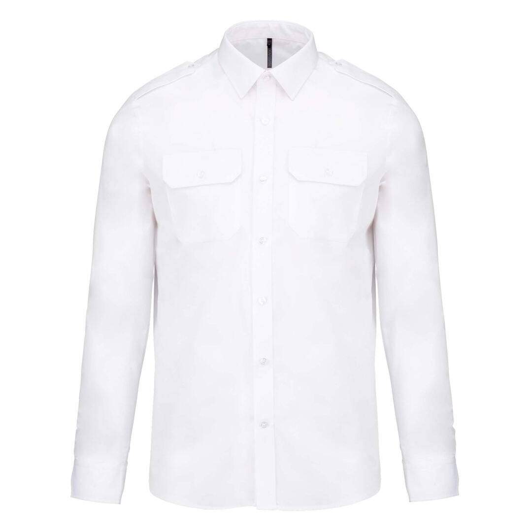 Chemise pilote manches longue HOMME KARIBAN-1