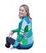 Womens/ladies Hotchpotch Jumper Green WoolOvers-2