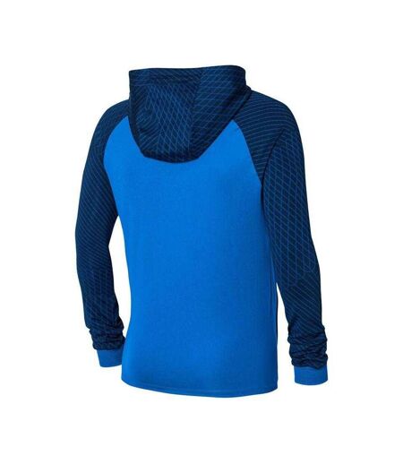 Mens Strike Dri-fit Hoodie Blue Nike