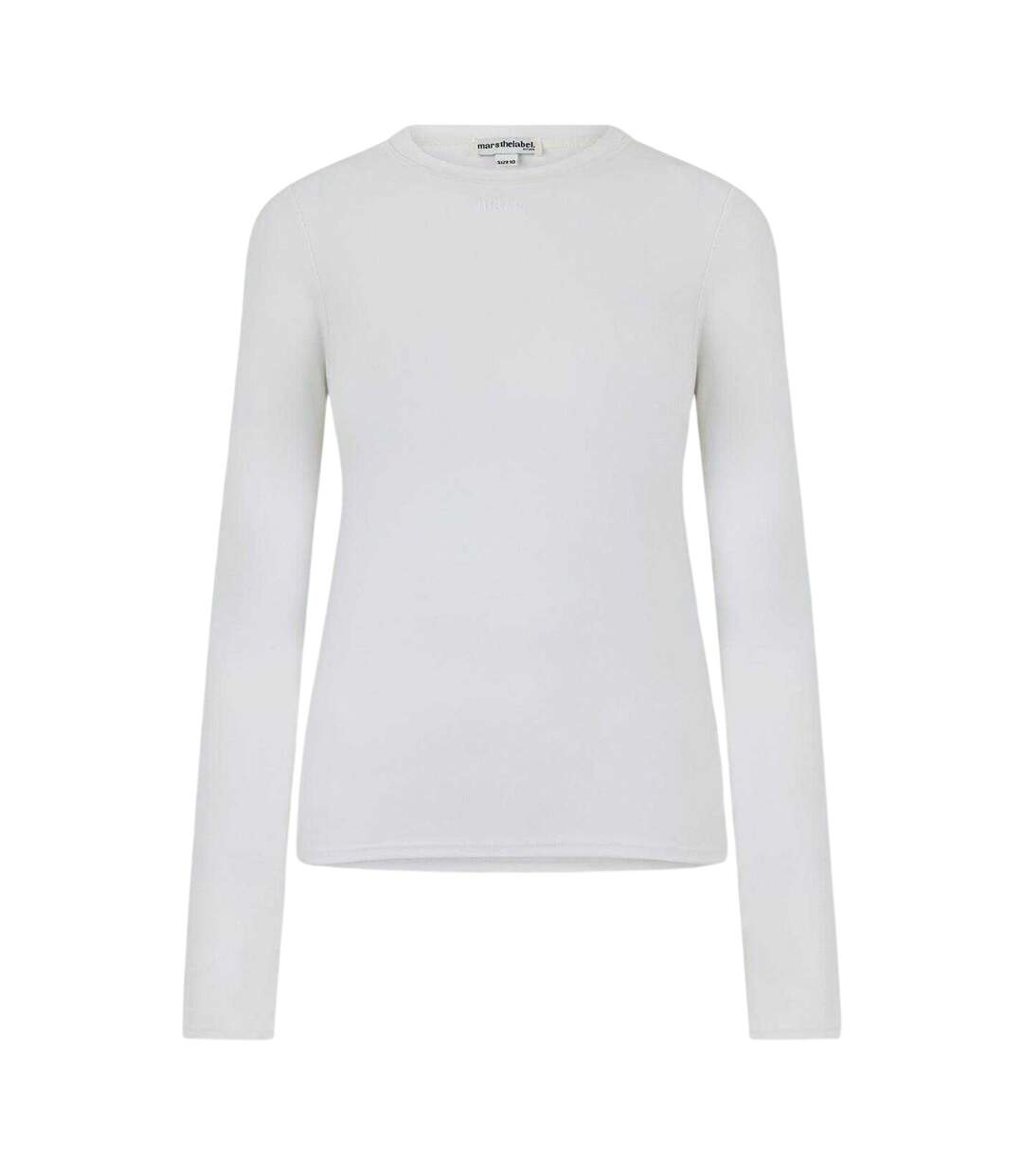 Womens/ladies Sculpt Long-sleeved T-shirt Stone Mars-2