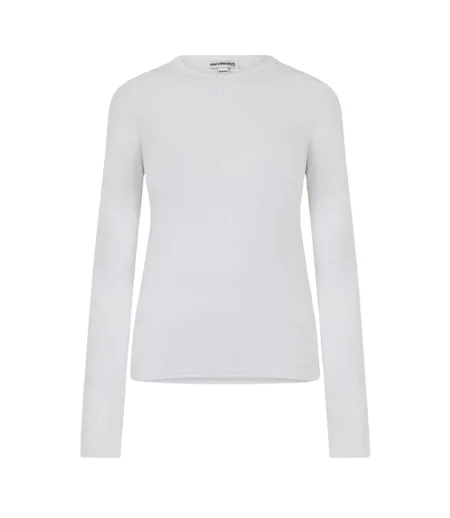 Womens/ladies Sculpt Long-sleeved T-shirt Stone Mars