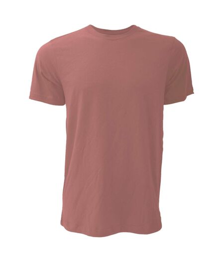 Canvas T-shirt Jersey Hommes Mauve Bella + Canvas