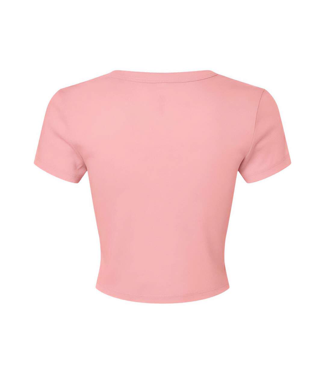 T-shirt court femme rose Bella + Canvas-2