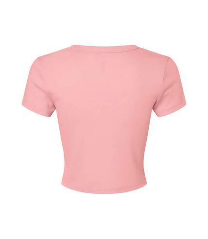 T-shirt court femme rose Bella + Canvas