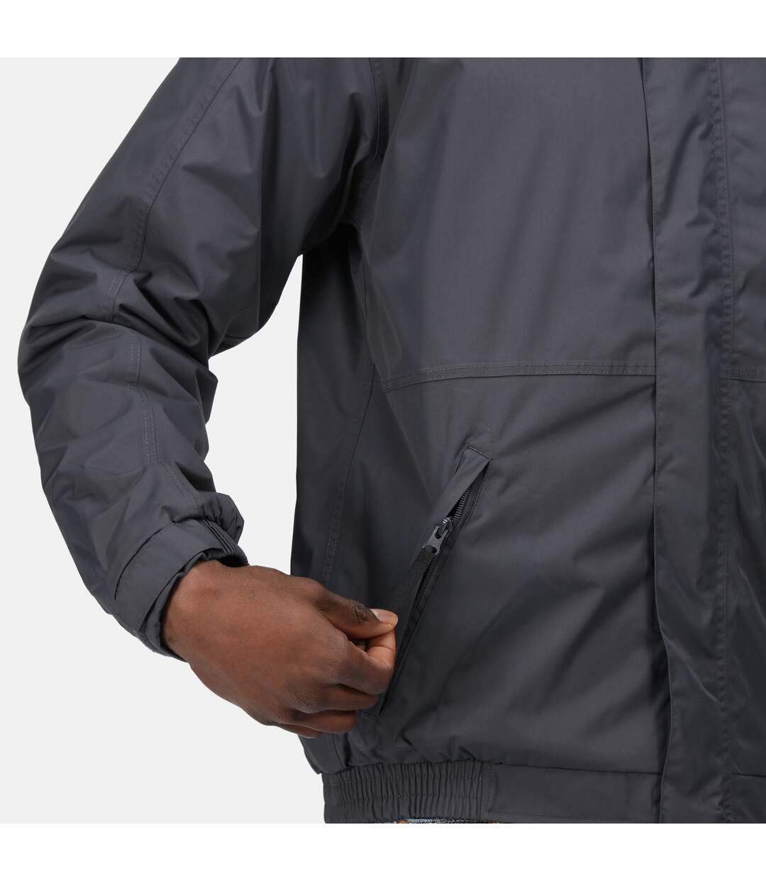 Veste isolée eco dover homme anthracite / noir Regatta-4