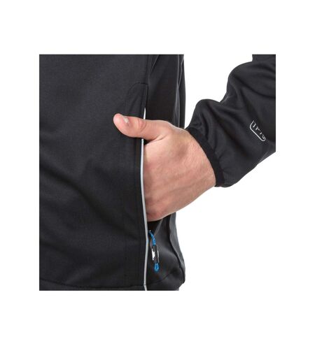 Trespass Mens Zeek Waterproof Softshell Jacket (Black) - UTTP3335