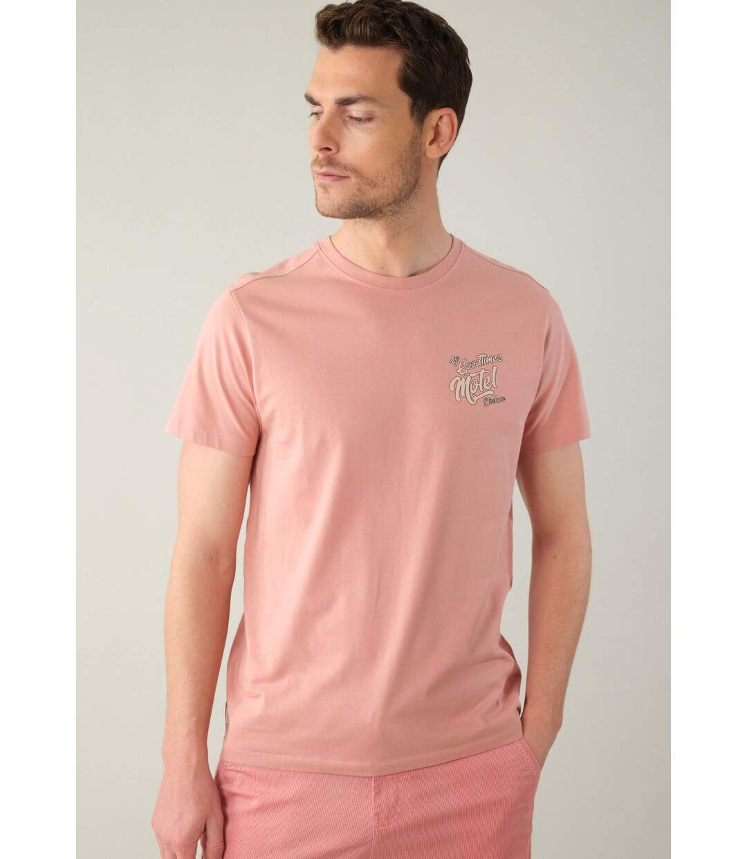 T-shirt casual pour homme MOTEL-1