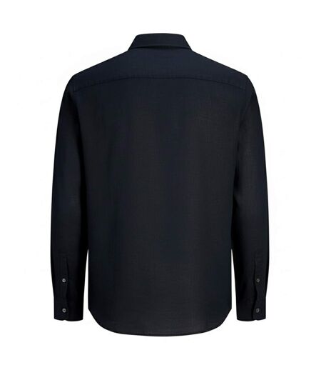 Mens Linen Shirt Black Jack And Jones