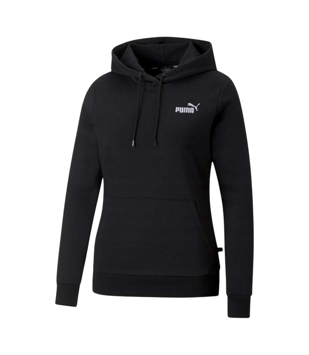 Sweat À Capuche Essentials Femme Noir Puma-2