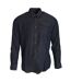 Premier Mens Jeans Stitch Long Sleeve Denim Shirt (Indigo Denim)