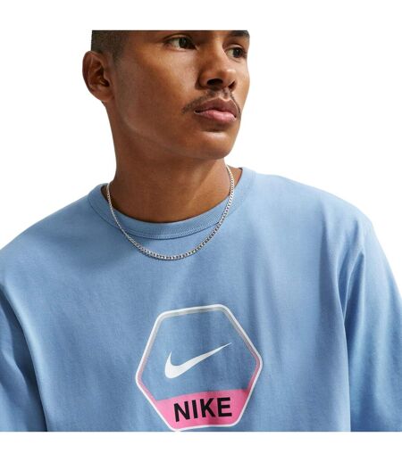T-shirt Sportswear Club Homme Bleu Nike