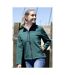 Veste Softshell Imperméable Et Respirante Femme Vert Bouteille Result-1