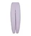 Womens/ladies Fluffy Sweatpants Lilac Build Your Brand-1