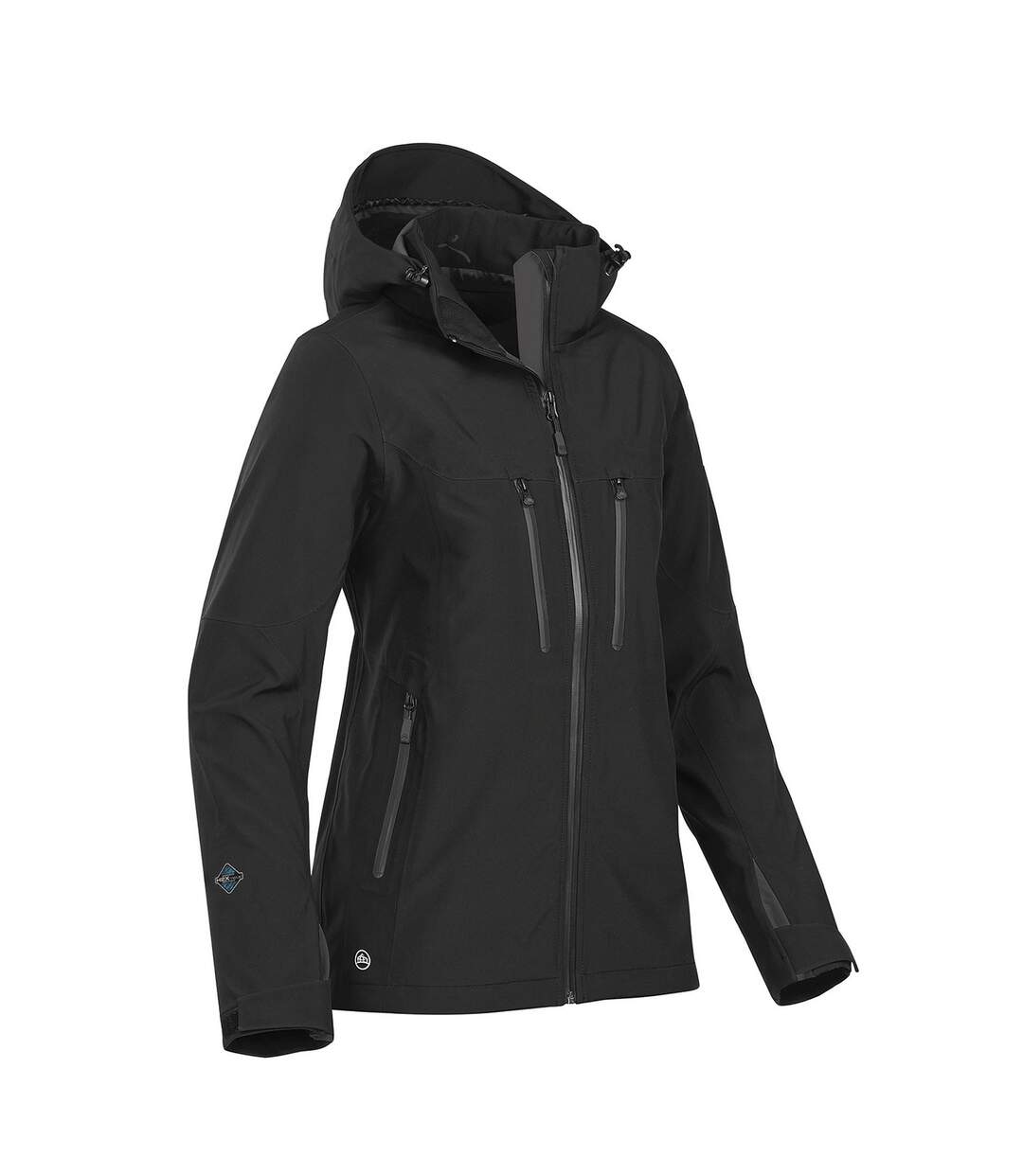 Veste Softshell Patrol Femme Noir Carbone Stormtech-3